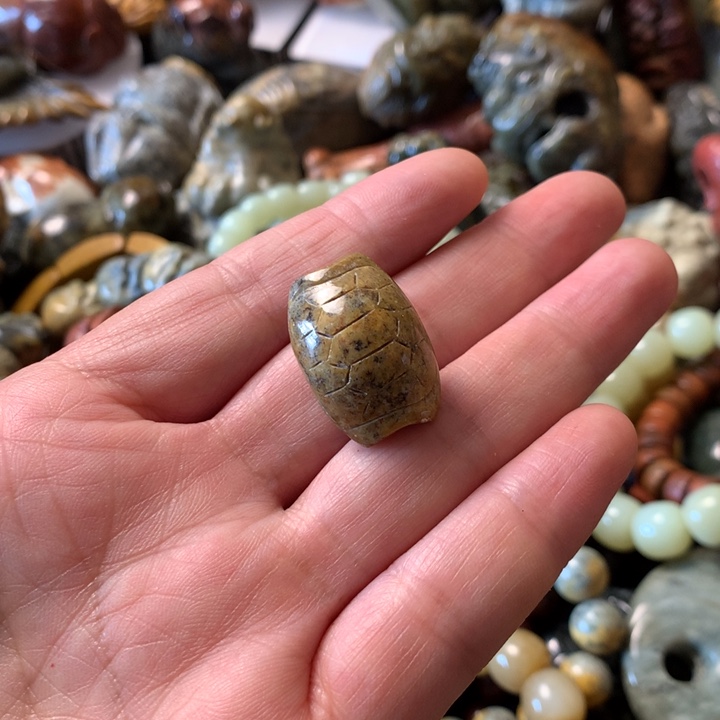 岫岩河磨玉（透闪石质玉）手链未镶嵌善****5