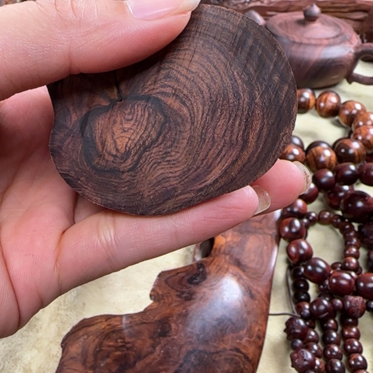 【闪购商品】黄花梨/降香黄檀洛*定制款 珠子
