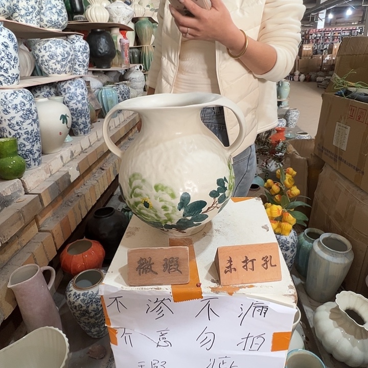 陶景德镇陶瓷花瓶瑕疵专场