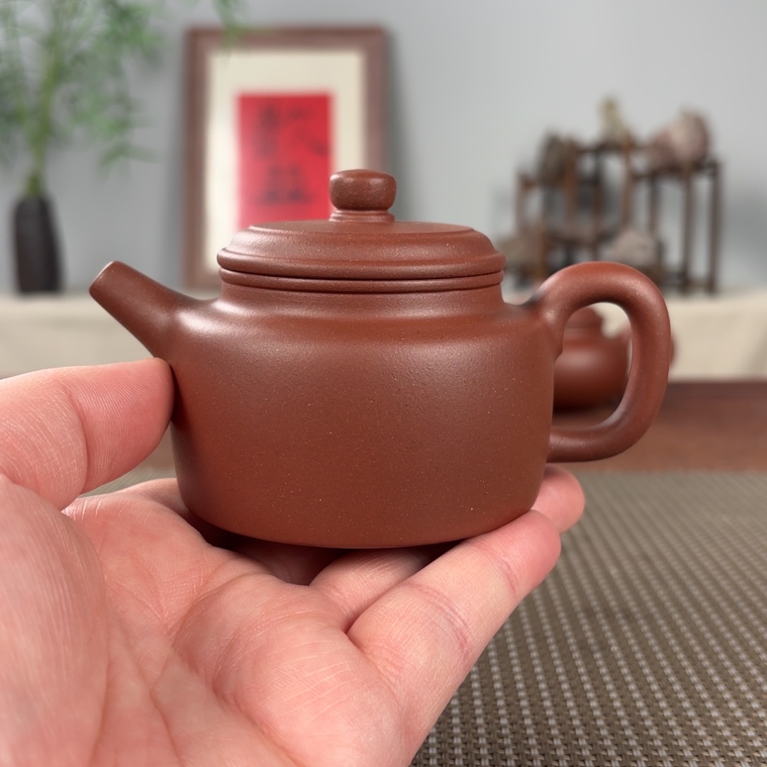 紫砂茶壶黄龙山原矿紫砂壶150