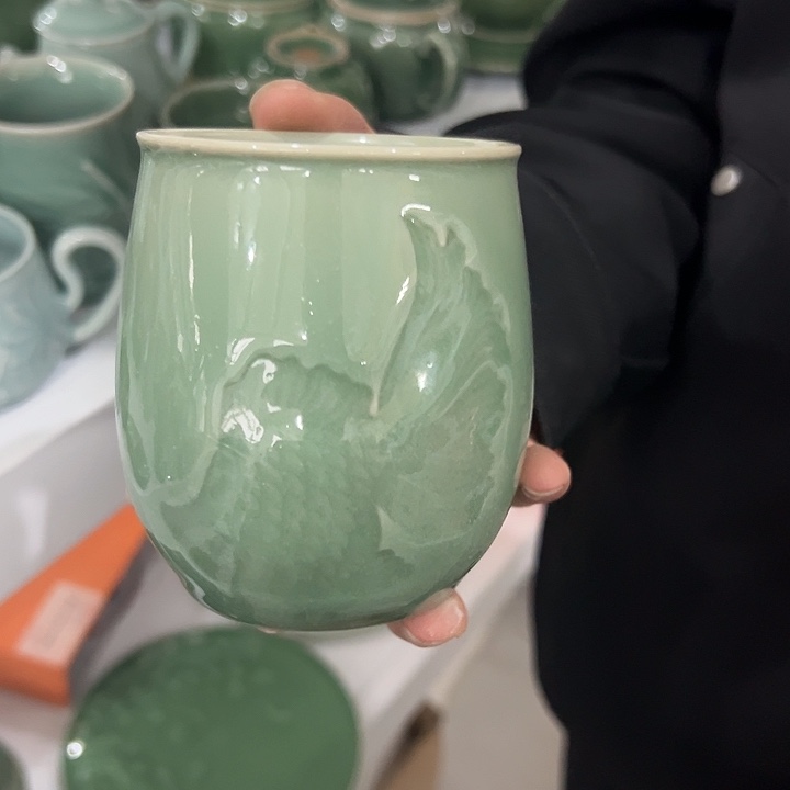 小米茶器龙泉青瓷
