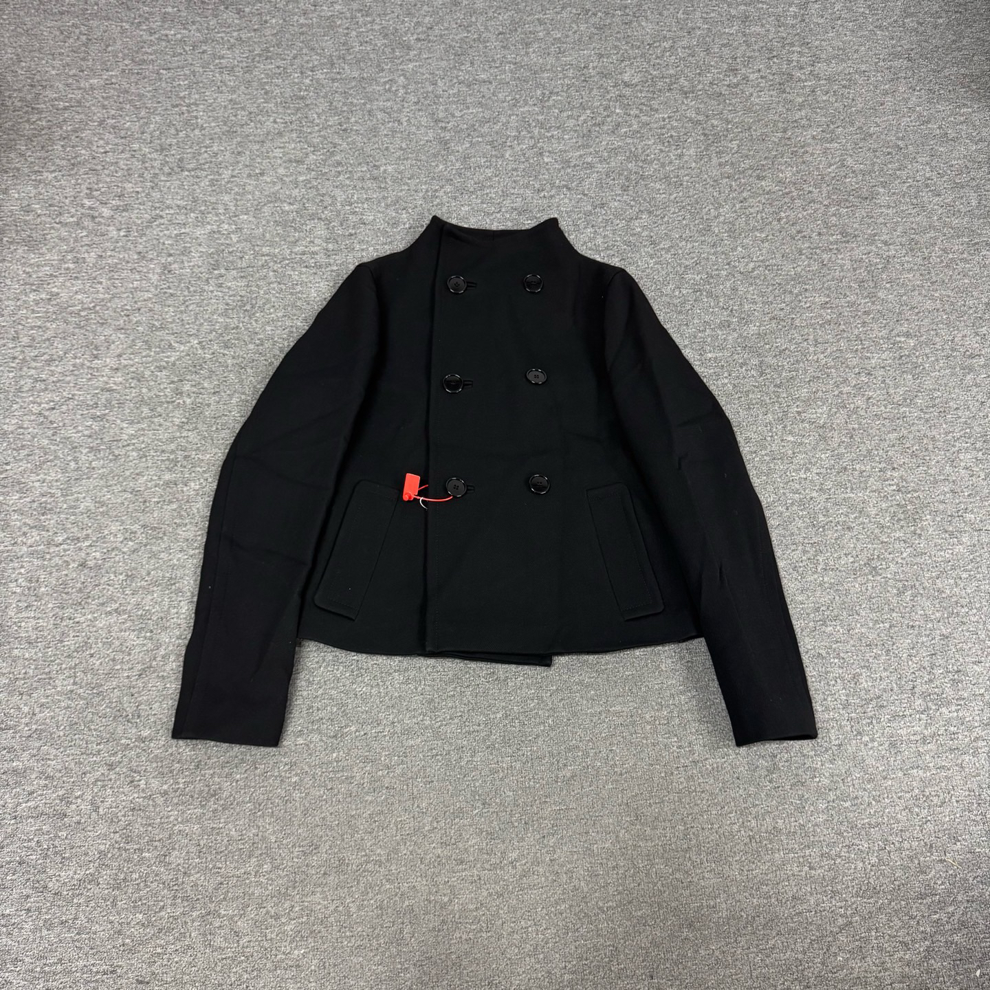 99新 Prada/普拉达 Prada 普拉达 双排扣 短款 羊毛大衣 50码99新