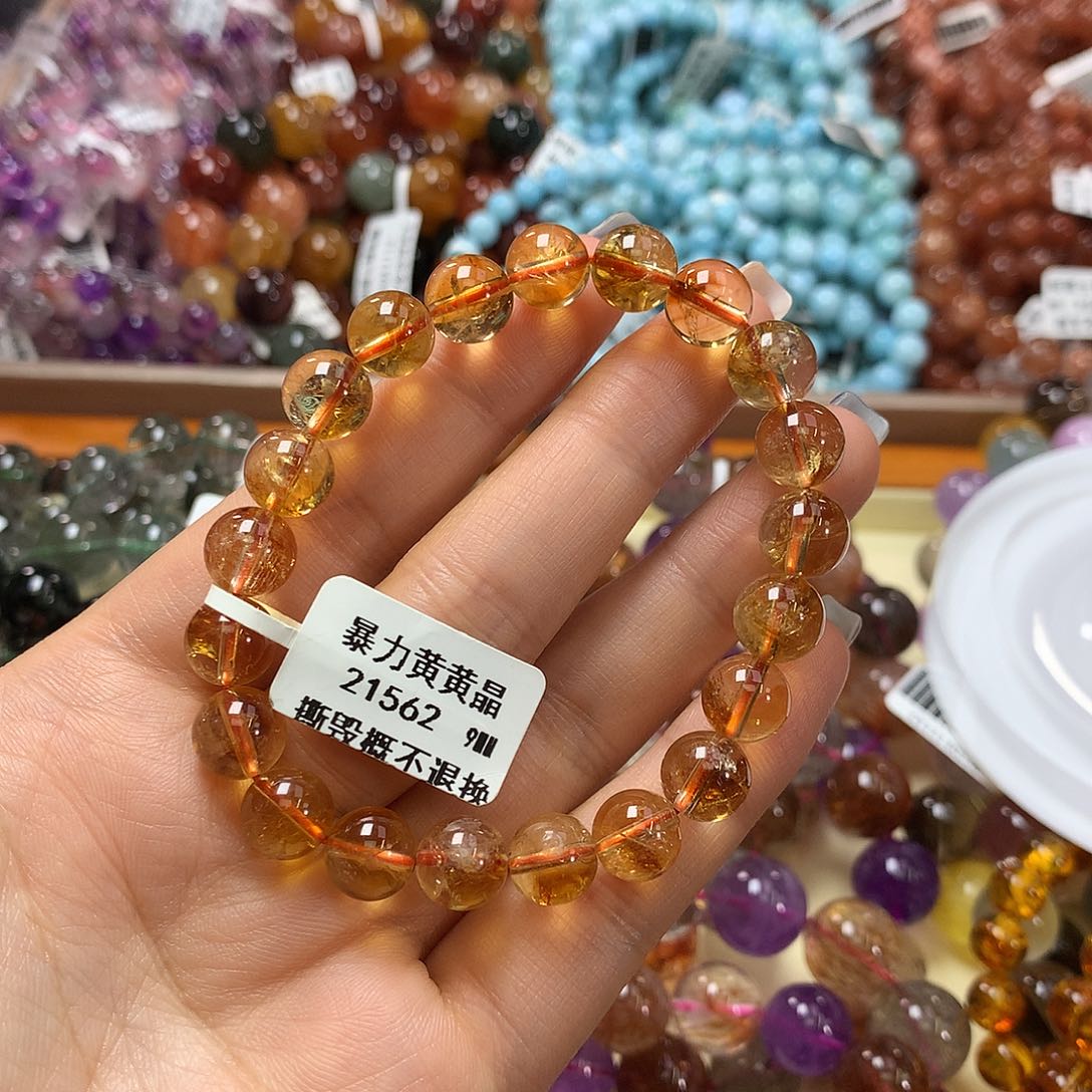 未镶嵌手链水晶，