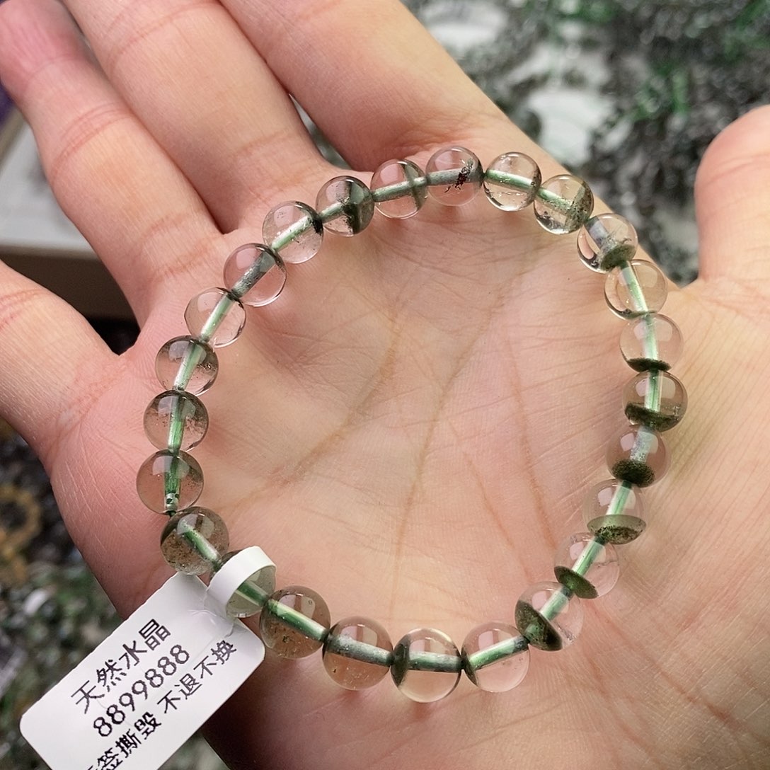 水晶手链未镶嵌鸡**子卡7