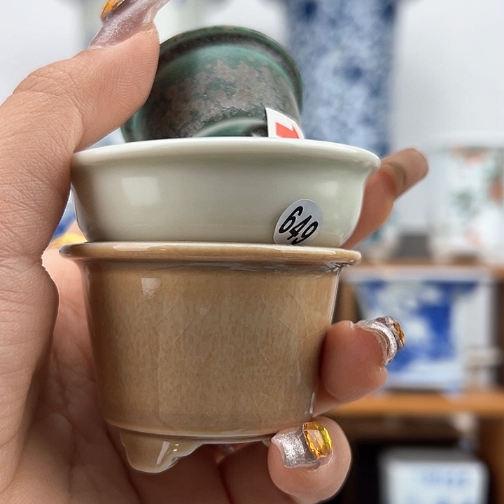 红陶就**性手工盆………………………