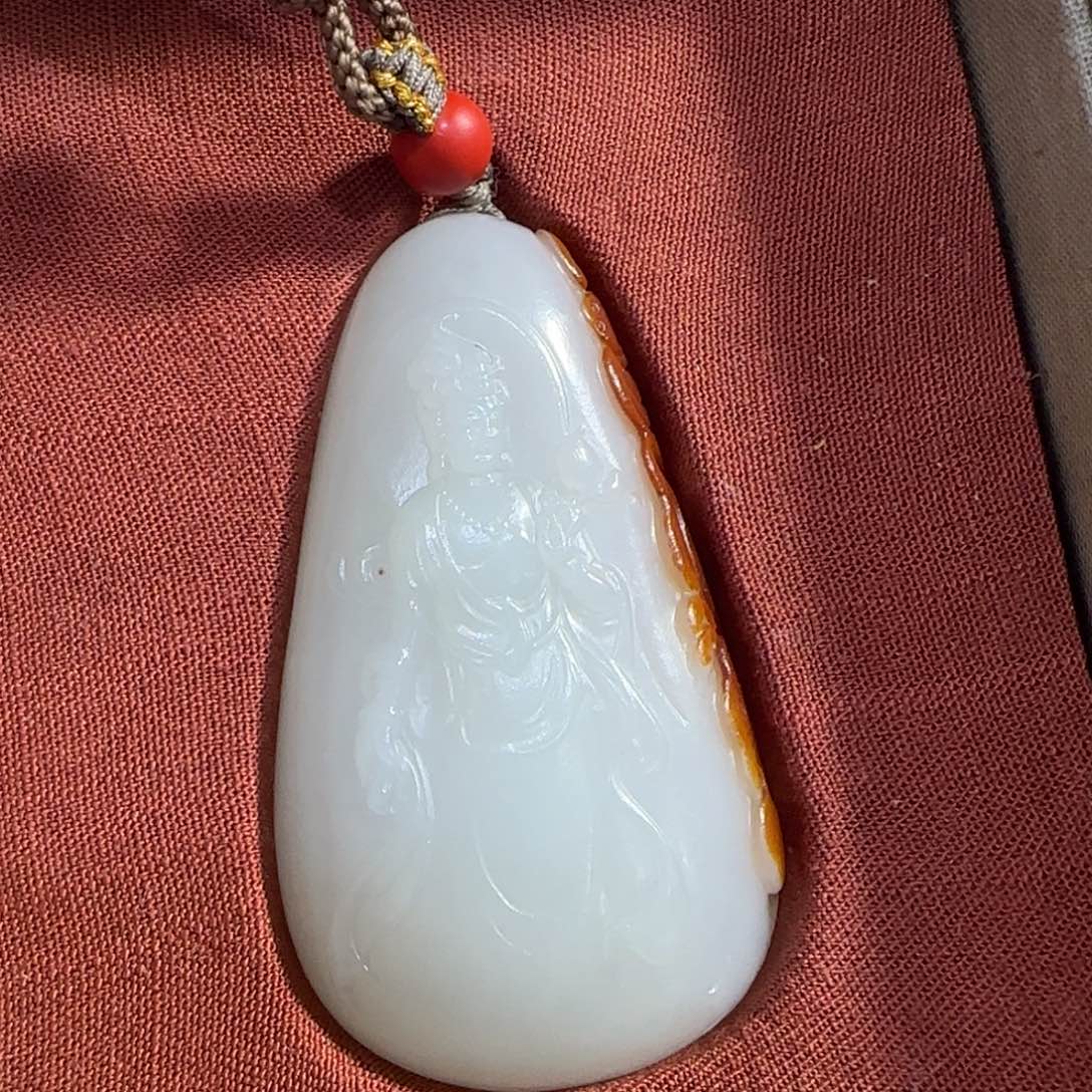 和田玉挂件未镶嵌