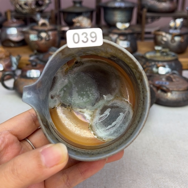 壶裸柴烧陶瓷茶具