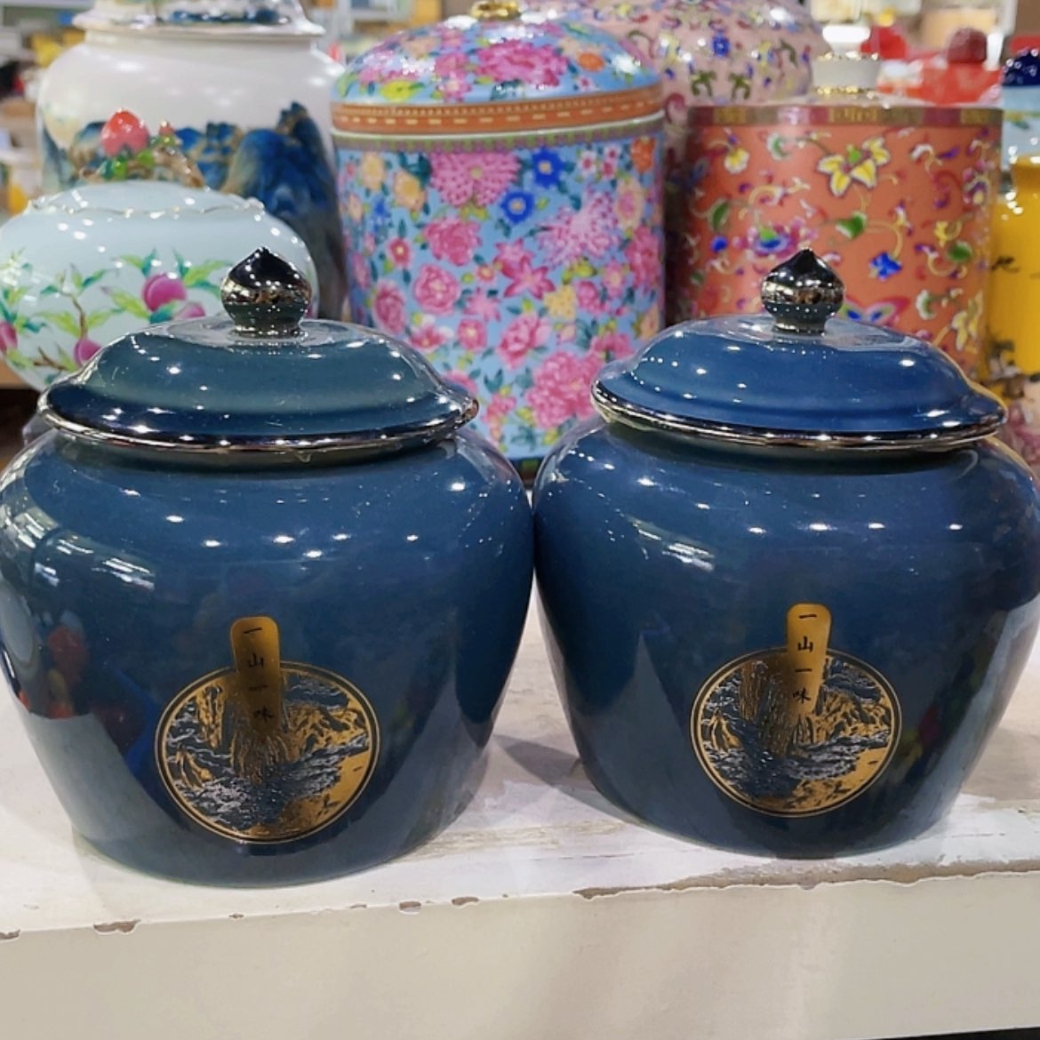 【闪购商品】罐陶瓷茶叶罐密封罐