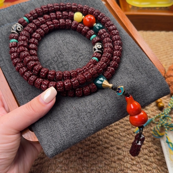 火***箭吊坠金刚菩提黑金