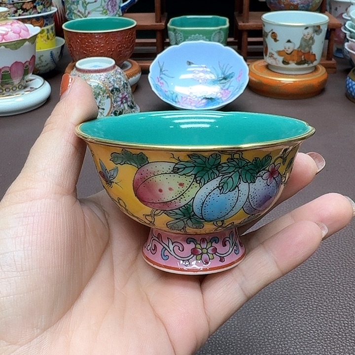 瓷片景德镇仿古手工制作精品展示
