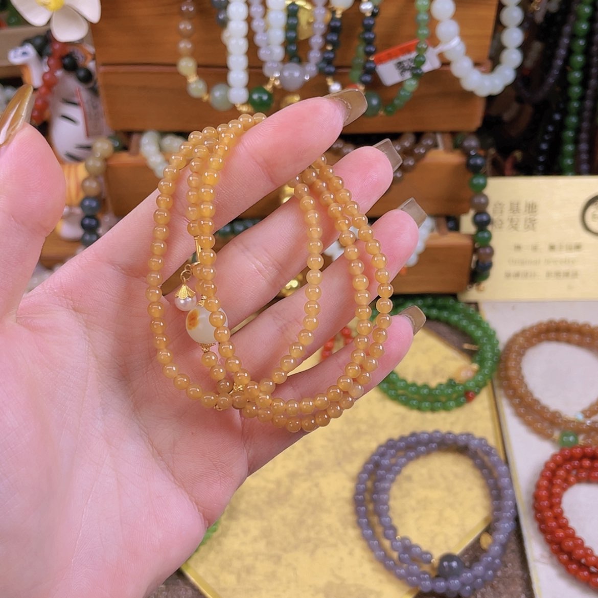 【闪购商品】和田玉手链未镶嵌