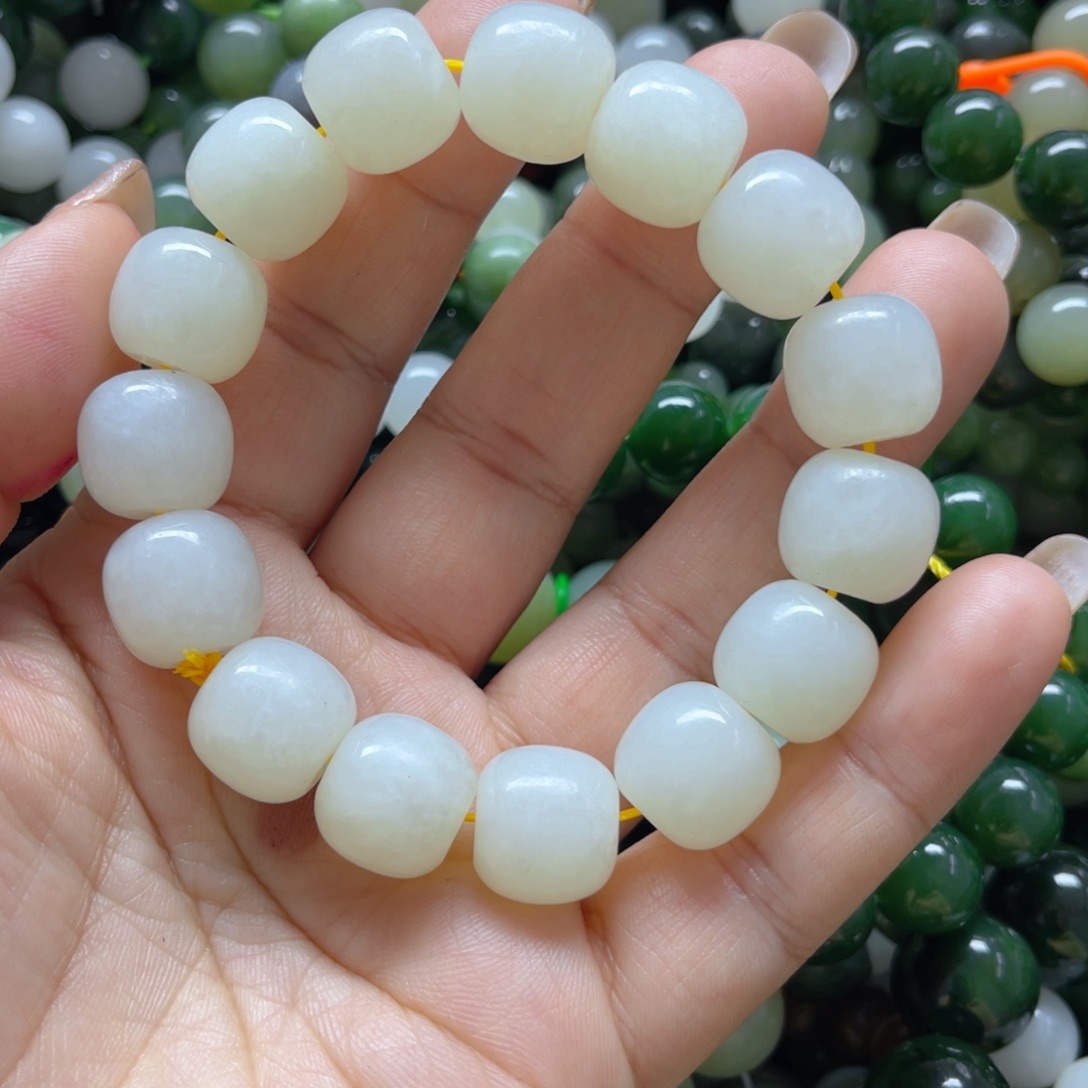 和田玉手链未镶嵌