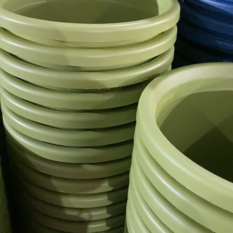 树脂四季3#无托果绿10个