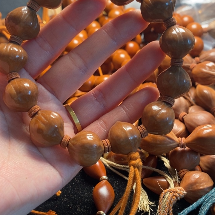 手串/手链橄榄核蜜桃十三颗