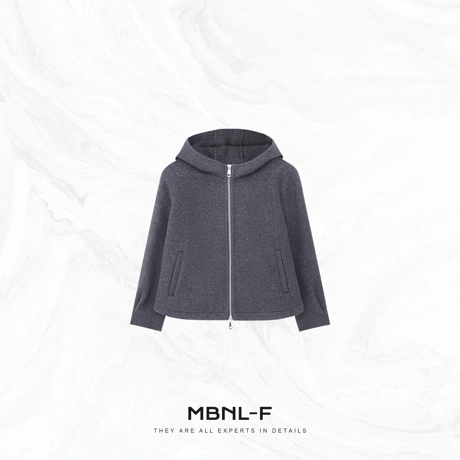 MBNL-F“三色松弛” 山羊绒绵羊毛天丝定纺大衣 秦磊XM-XDY2520