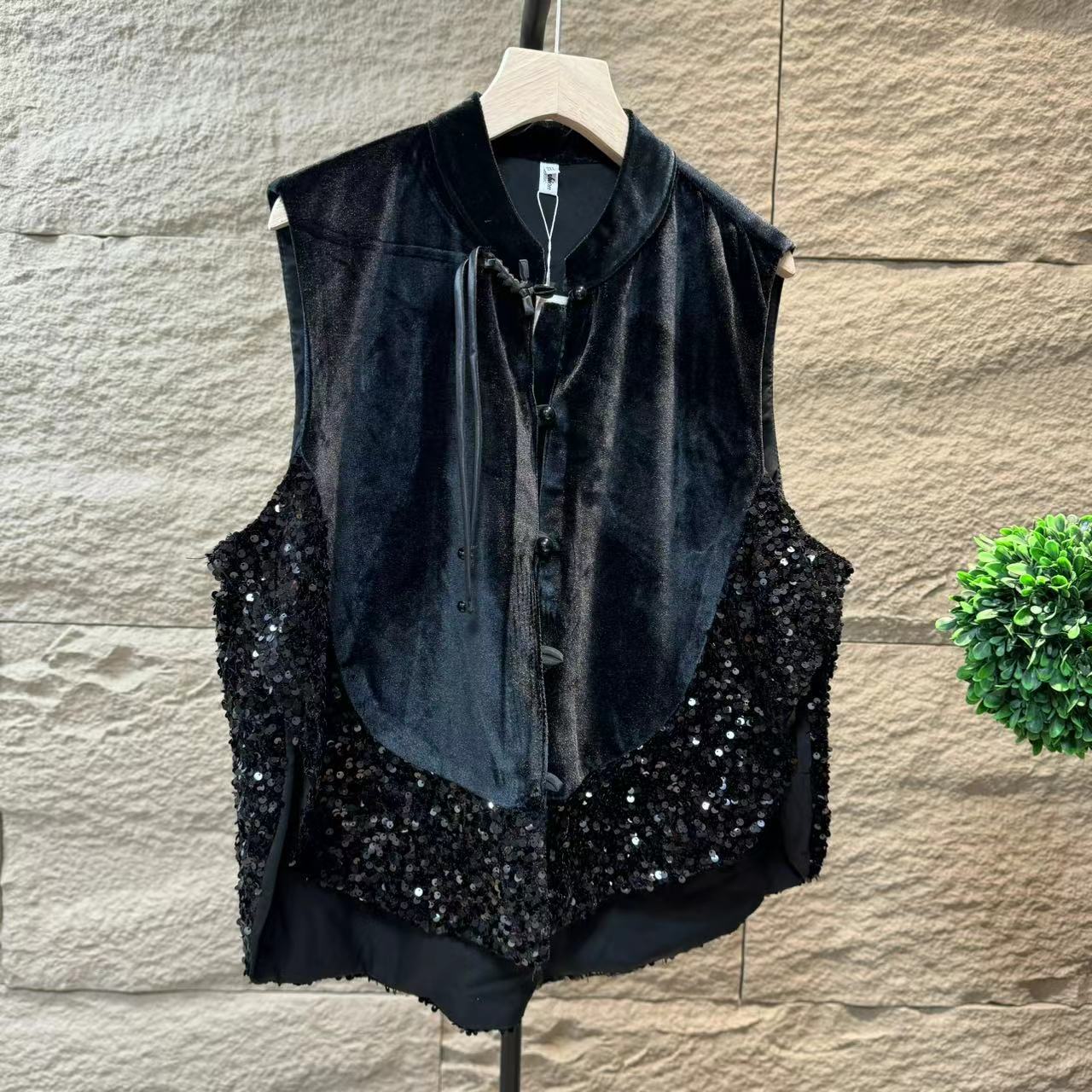 10920新款春季洋气时尚减龄马夹