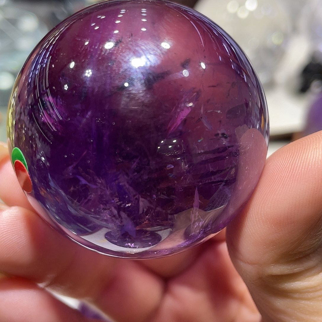 水晶水晶球摆件未镶嵌