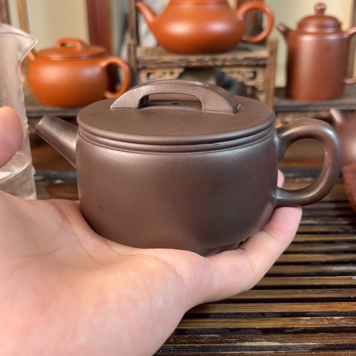 茶壶紫砂原矿紫砂手工制作