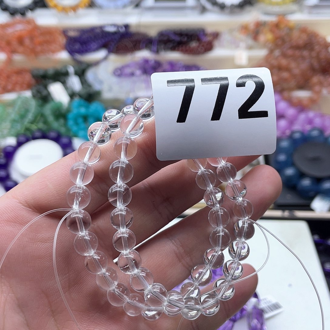 水晶手链未镶嵌天然