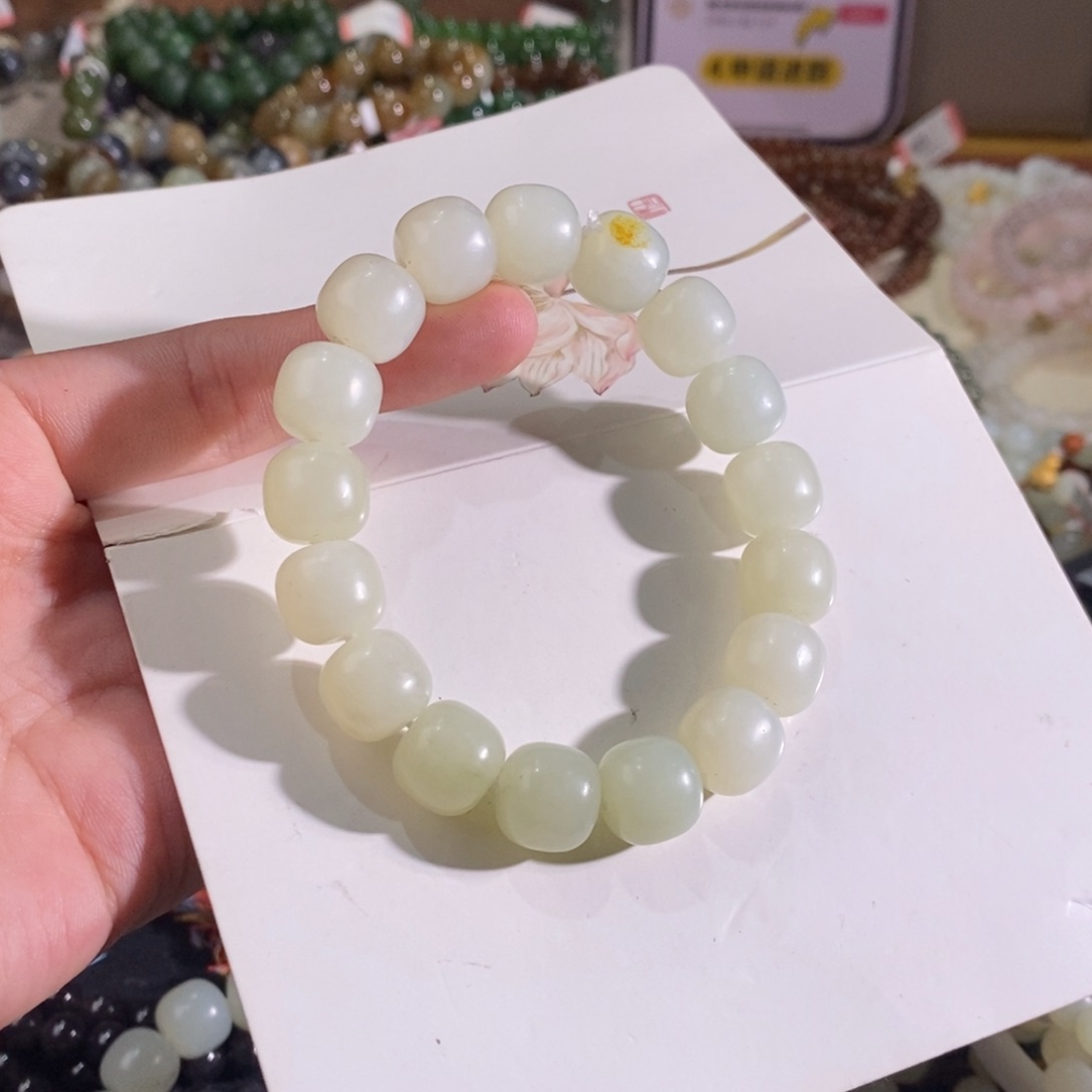 和田玉手链未镶嵌