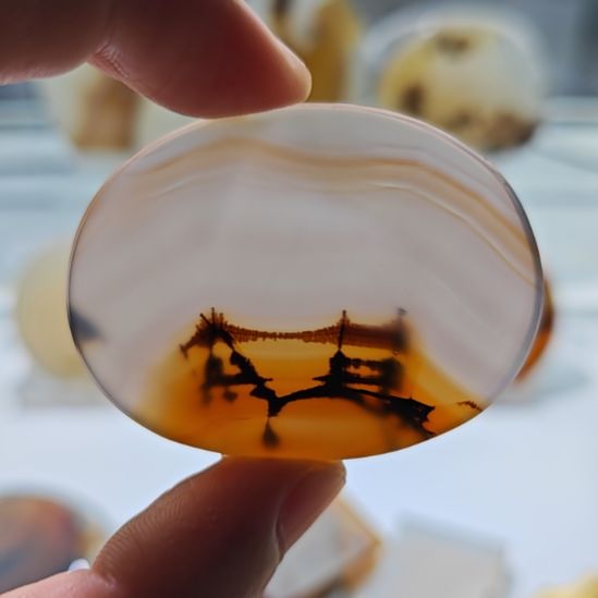 玛瑙/玉髓未镶嵌吊坠(不含链)36号