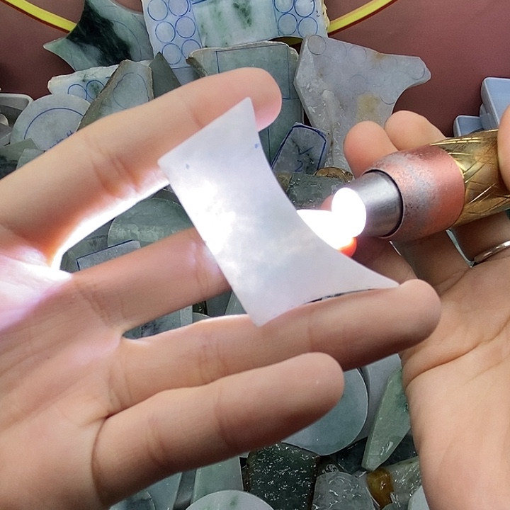 翡翠裸石纯天然翡翠