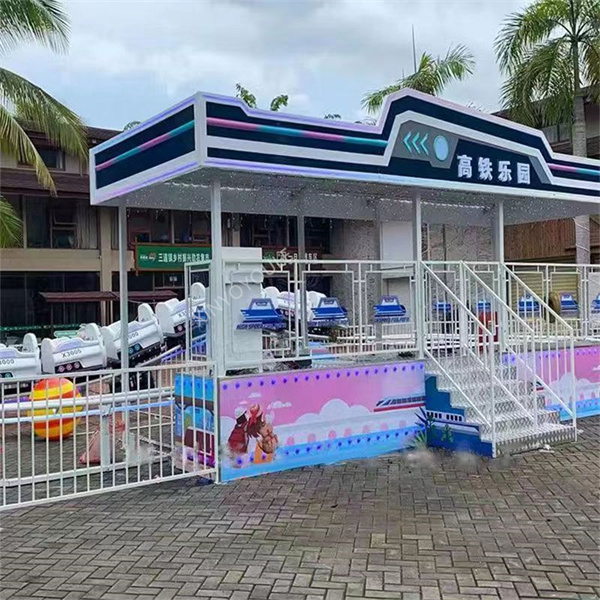 新款户外轨道小火车小型过山车高铁乐园玩具批发游乐设备厂家