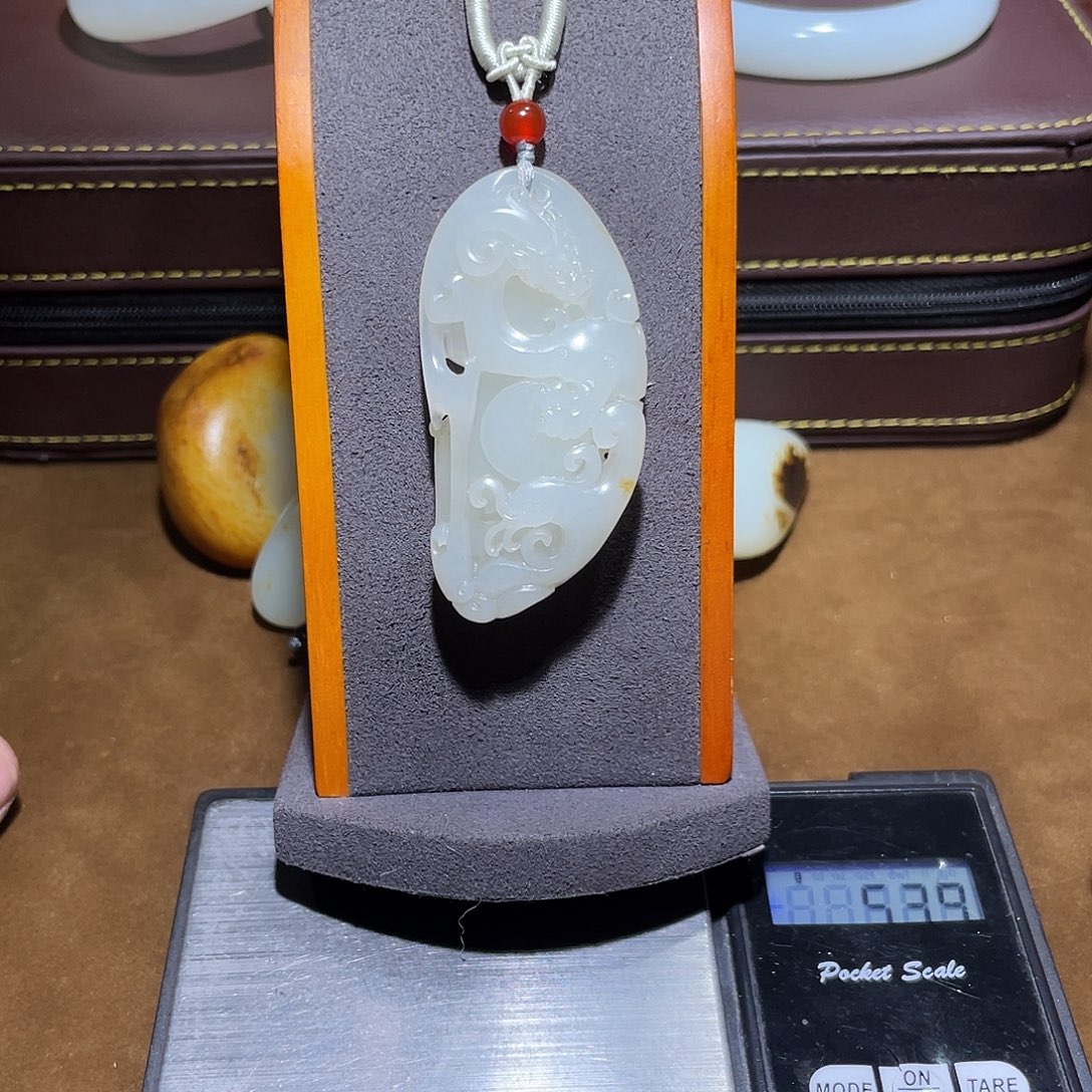 和田玉（白玉）未镶嵌颈饰