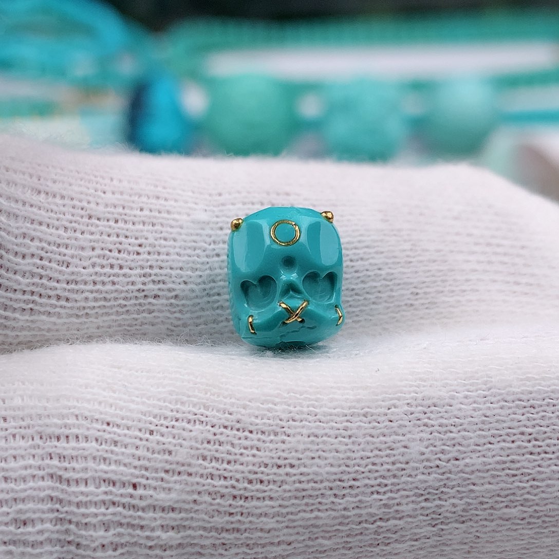 绿松石阿呆未镶嵌