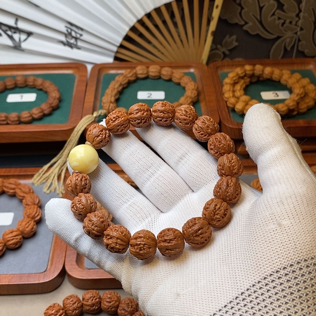 文玩核桃手串一***小京八棱