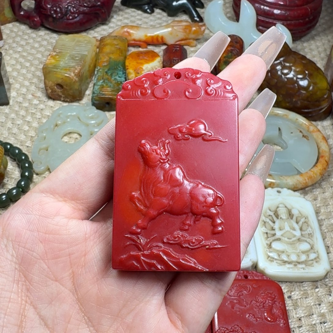 吊坠白玉菩提挂件