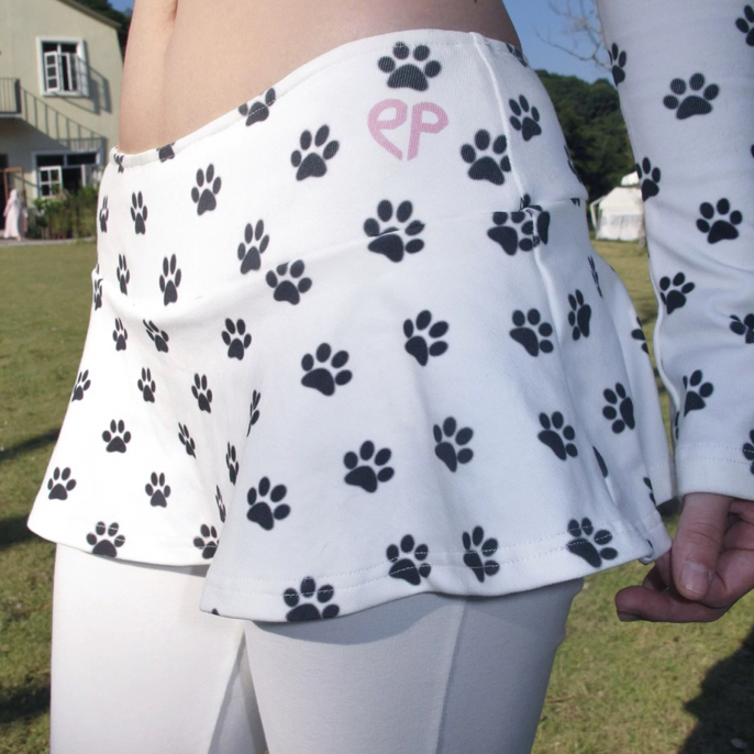 puppy  cake  喇叭裤裙