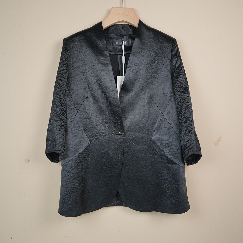 PARKVIEW/百芙川西服西装长袖时尚休闲女士夏季中式提花HF3708