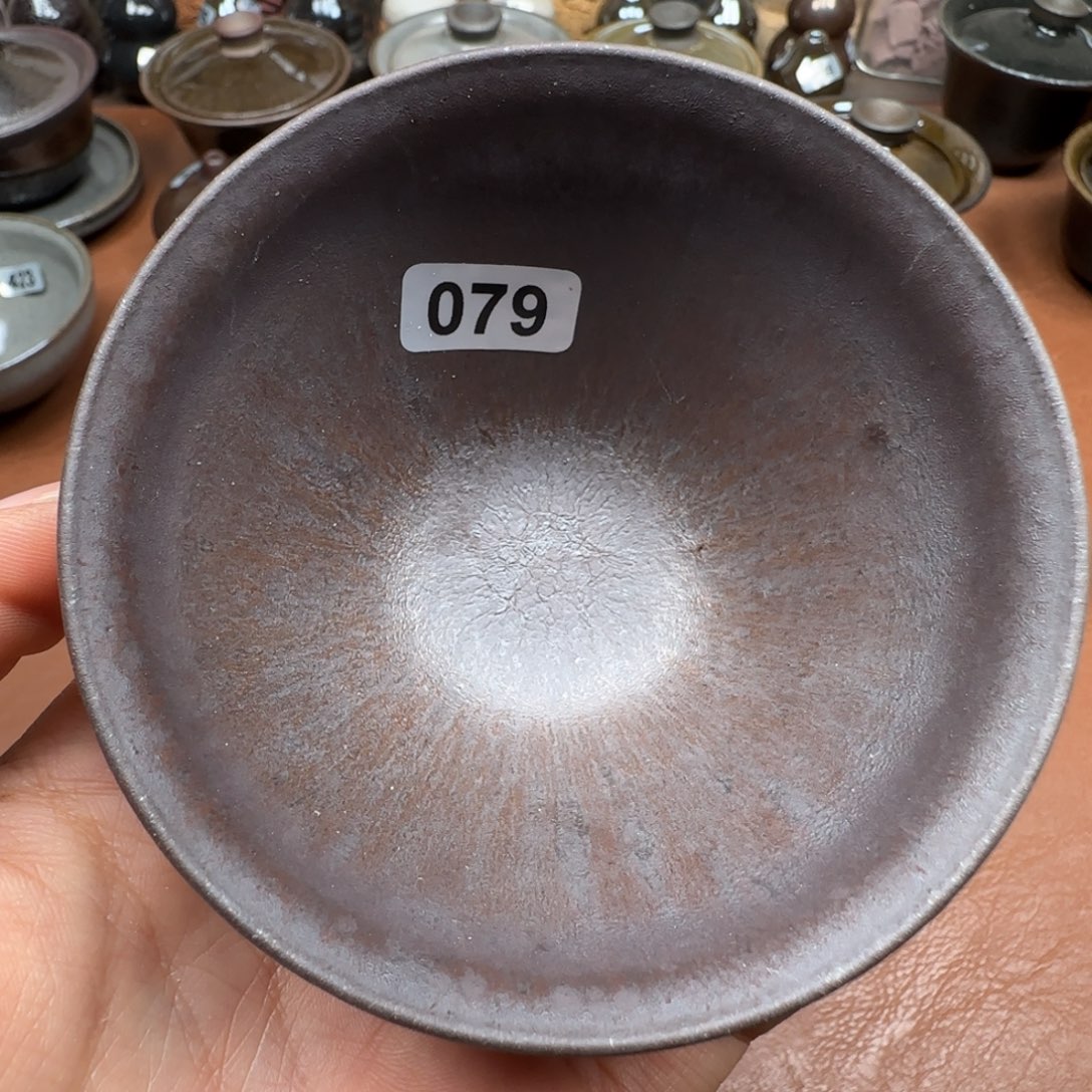 茶盏龙窑柴烧原矿原釉（微瑕）079