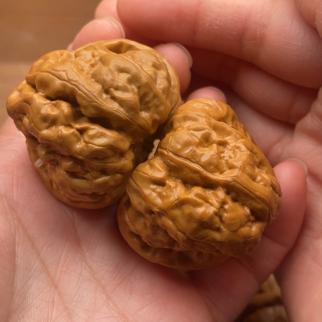 文玩核桃把件边43左右