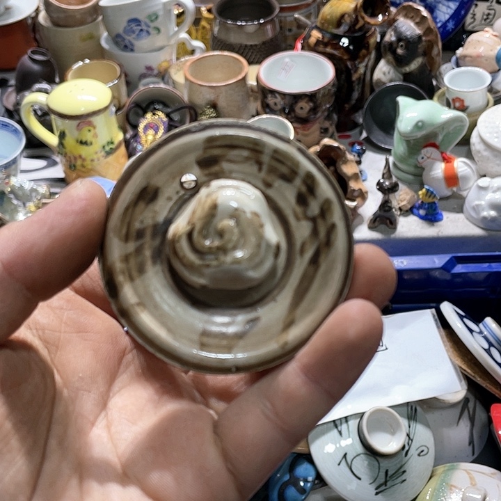 瓷片在一起的时候就是不知道