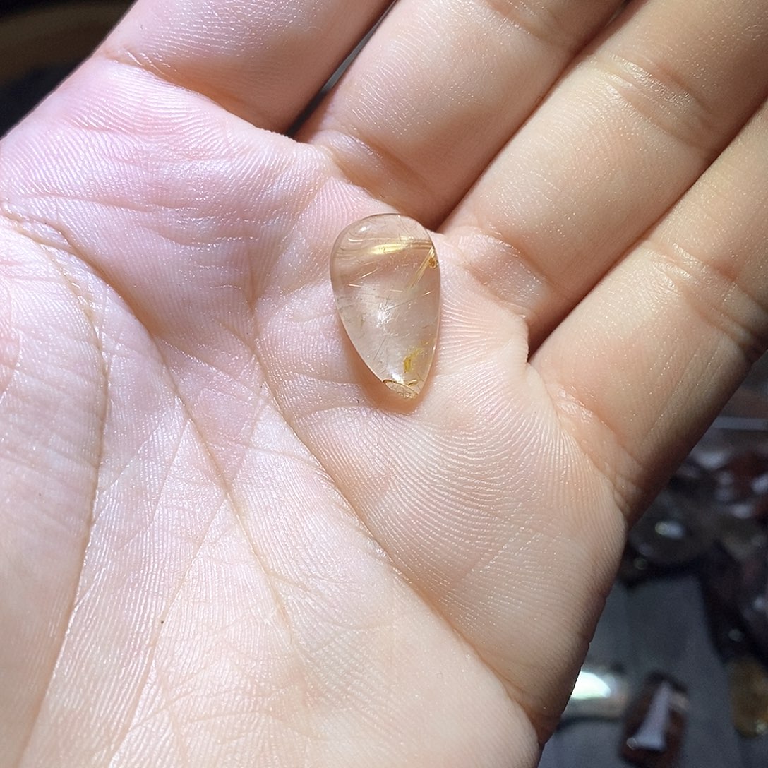 青***.颈饰未镶嵌水晶水晶