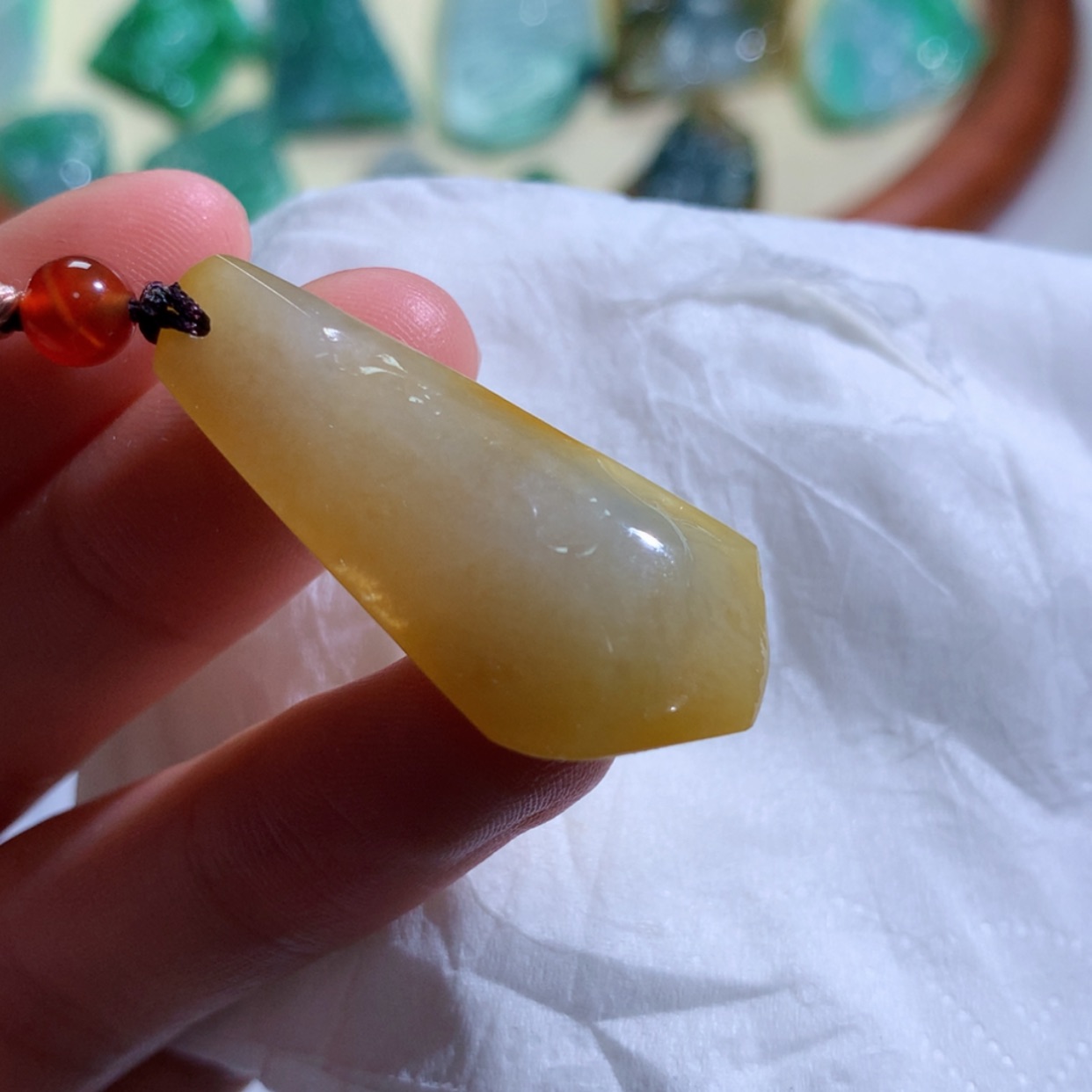 【闪购商品】翡翠吊坠(不含链)未镶嵌 7658