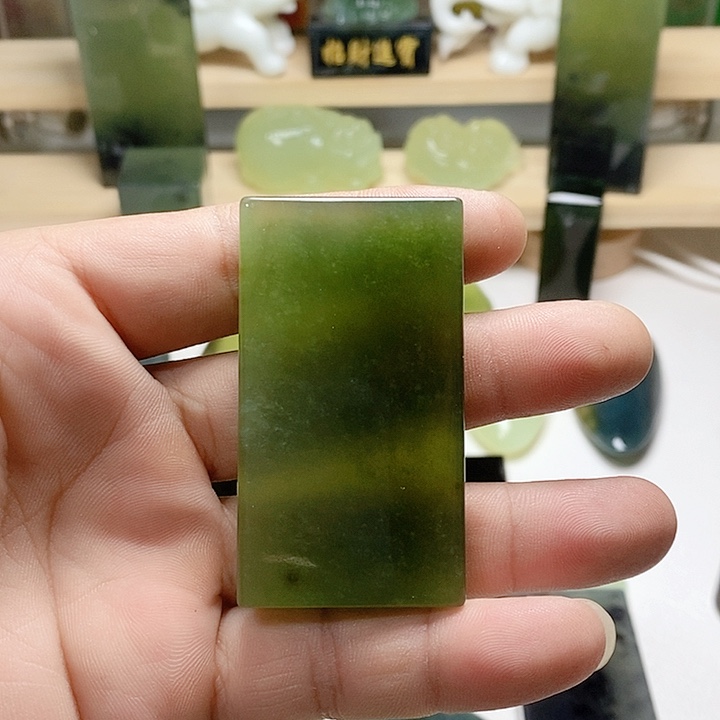 未镶嵌岫玉挂件岫岩玉