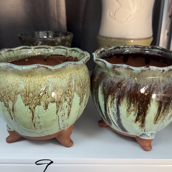 紫砂花盆口16高15，11111