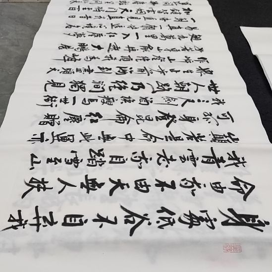 翰墨白武坤老师作品一副