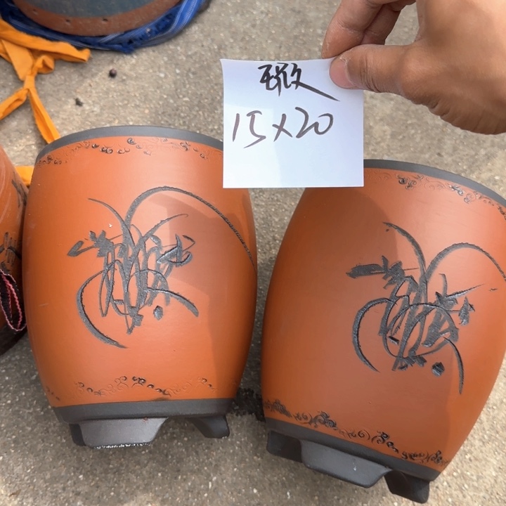 紫砂花盆特价清仓