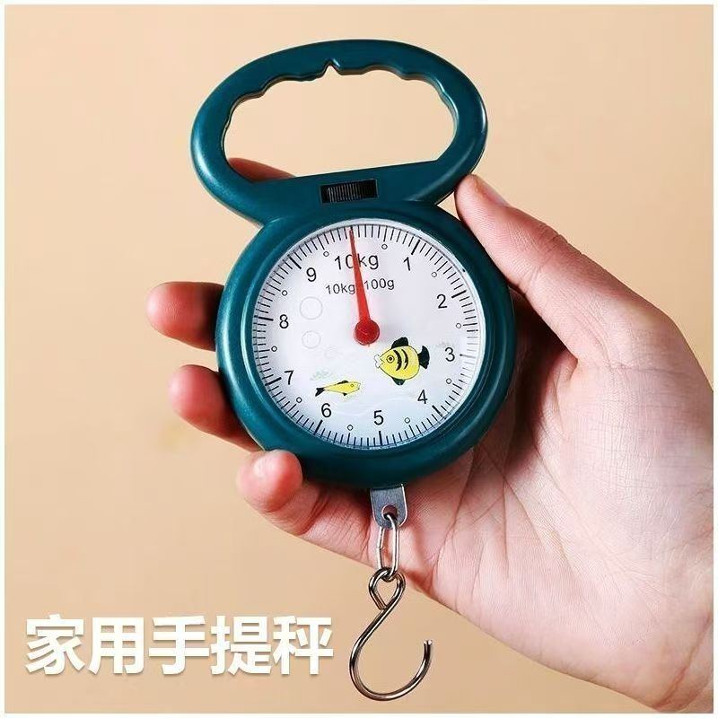 迷你手提弹簧称便携家用可调节刻度弹簧秤买菜称快递非防静电手环