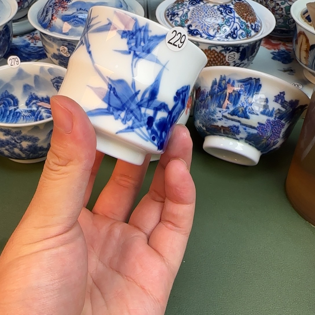 彦祖纯手工手绘茶具229