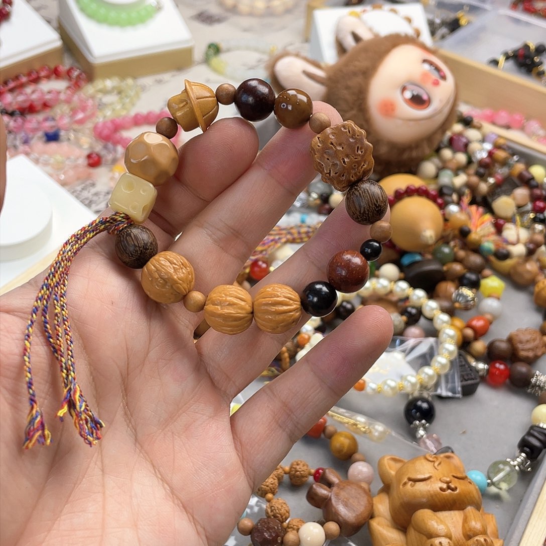 石英质玉手饰银S925镀金镶嵌