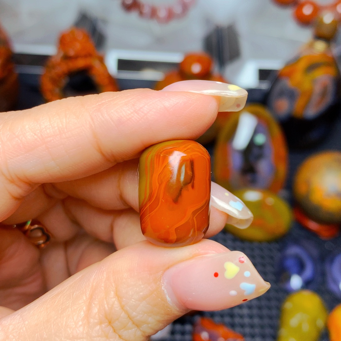 德***玛瑙/玉髓未镶嵌战国红玛瑙