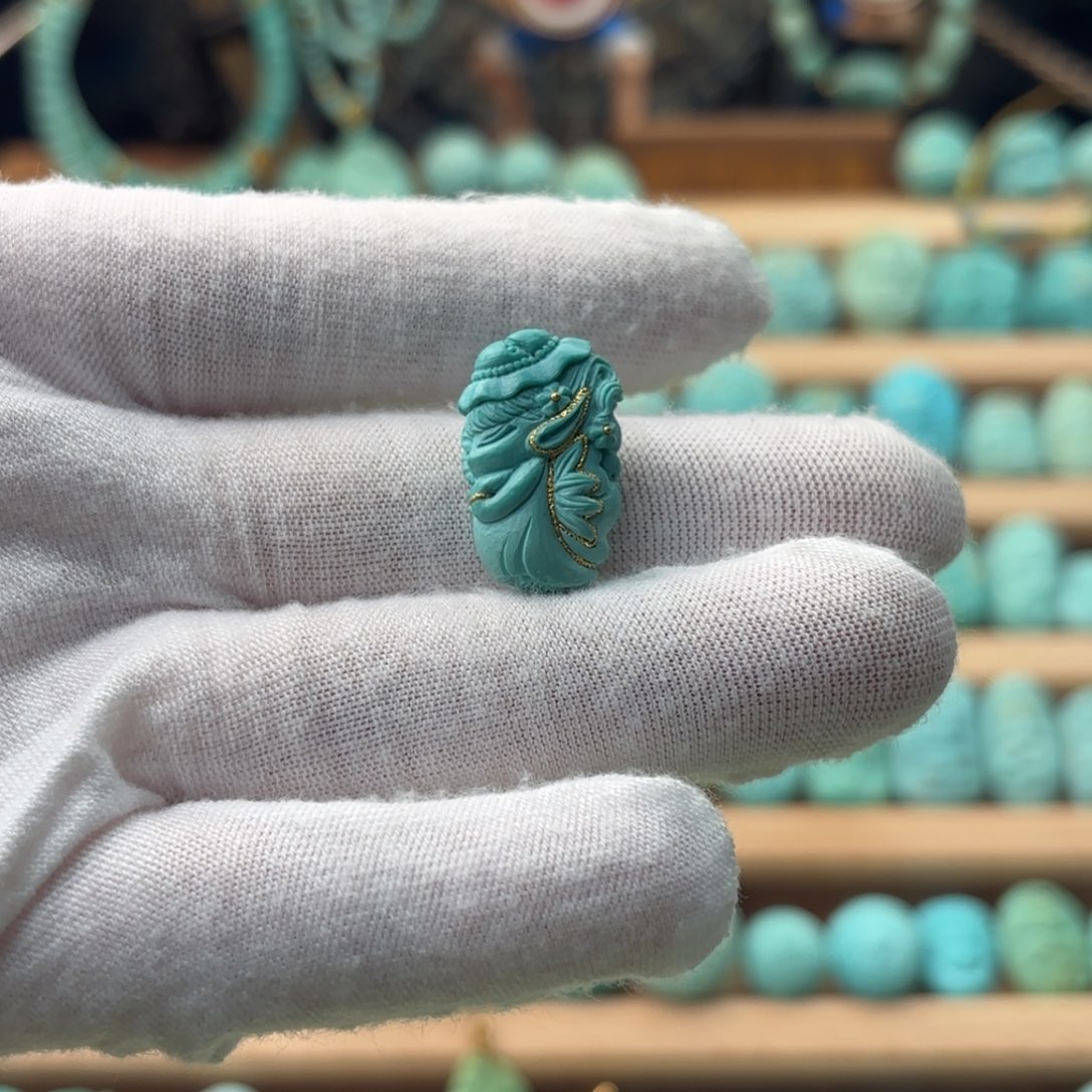 绿松石未镶嵌配饰