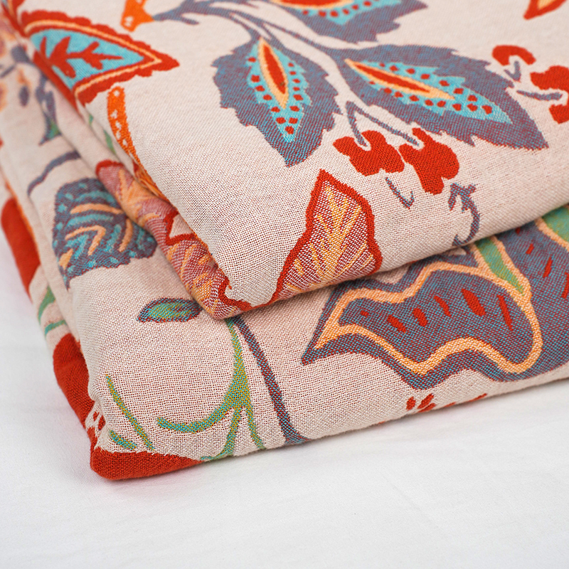 专享【京かわ会社】纯棉纱布盖毯150*200cm锦绣