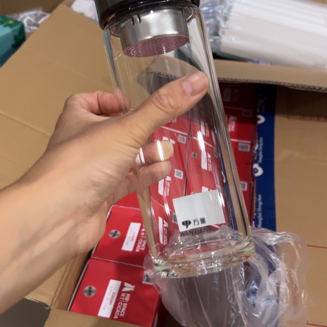 万象时空知了u396单层烫手玻璃杯520