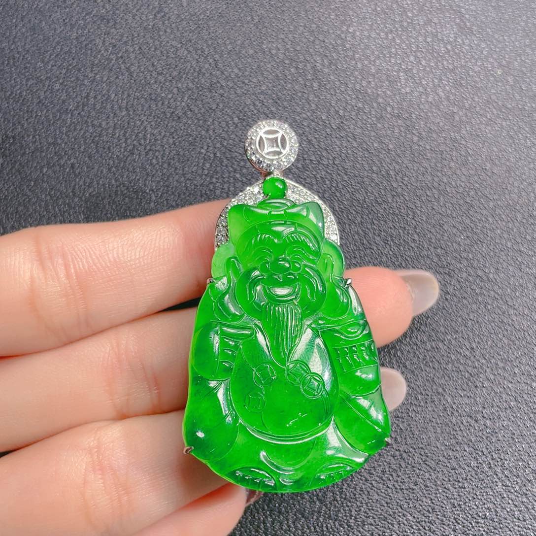 翡翠吊坠(不含链)未镶嵌